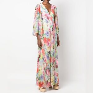 NWT Alice and Olivia Bennett Floral Jumpsuit Size 6